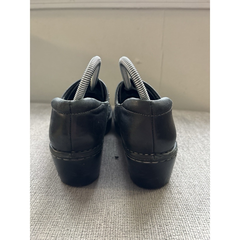 Ariat Fatbaby Shoes Womens Size 7.5 Black Leather Clogs Studded 10006777 - Picture 4 of 8